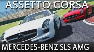 MercedesBenz SLS AMG Assetto Corsa [upl. by Nivrem102]