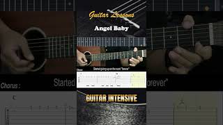 Angel Baby  Troye Sivan  EASY Guitar Lessons TAB for Beginners  Guitar Tutorial guitartabs [upl. by Pollitt]