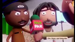 Baliya Sa Pakistan Part 3  Cartoon video  comedy Video jokes [upl. by Eelek347]