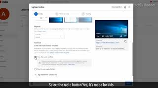 How to upload a Video on Youtube Tutorial [upl. by Lerim]