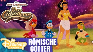 DIE LEGENDE DER DREI CABALLEROS  Clip Römische Götter  Disney Channel [upl. by Imaon]