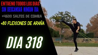 ENTRENO TODOS LOS DIAS SIN DESCANSAR NINGUN DIA VIDEO ENTERO DIA 318 [upl. by Michiko]