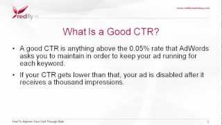 Google AdWords Advanced Tutorial 7  How To Improve Your Click Through Rate [upl. by Nnylirej661]