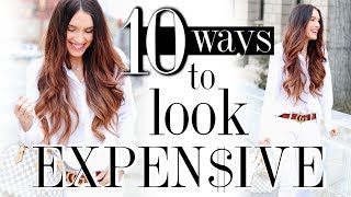 10 Ways To Look EXPENSIVE amp CHIC Rich Even If Youre NOT [upl. by Ielirol]