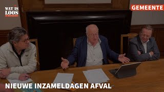 NIEUWE INZAMELDAGEN AFVAL [upl. by Dulla920]