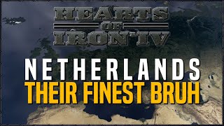 Netherlands  Hearts of Iron IV Multiplayer [upl. by Atniuq698]