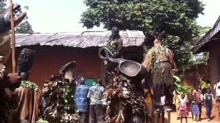 Bafut Jujus Dancing at a Funeral [upl. by Anital]