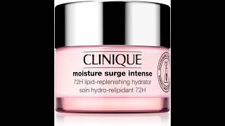 Clinique Moisture Surge Intense 72H LipidReplenishing Hydrator Moisturizer With Aloe WaterCica [upl. by Fogarty532]