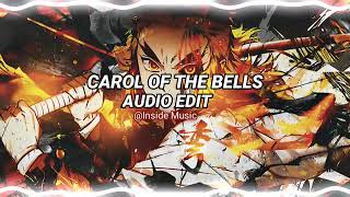 carol of the bells  lindsey stirling edit audio audioedit carolofthebells insidemusic [upl. by Nallac]