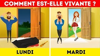 14 ÉNIGMES MYSTÉRIEUSES SUR UN MEURTRE ET QUIZ [upl. by Acsicnarf290]