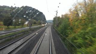 HD720cam  Führerstandsmitfahrt  Königswinter  Linz  Ehrenbreitstein [upl. by Enitsua]