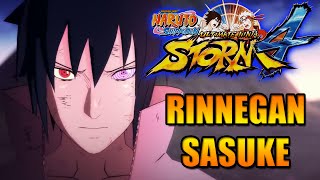 NARUTO STORM 4 RINNESHARINGAN SASUKE CHARACTER GUIDE [upl. by Nitsraek631]