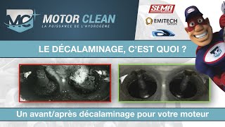 LE DECALAMINAGENETTOYAGE MOTEUR A LHYDROGENE  MOTOR CLEAN [upl. by Arleta]