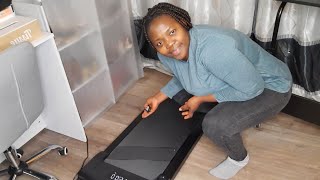 How to set up your at home Walking pad or Treadmill and discuss weight loss lifestyle [upl. by Nickey]