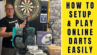 HOW TO SETUP amp PLAY ONLINE DARTS EASILY [upl. by Akcirre]