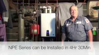 Navien NPE Testimonial CMS Plumbing [upl. by Eahsram692]