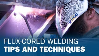 FluxCored Welding Tips and Techniques [upl. by Sliwa692]