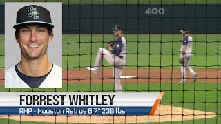 Forrest Whitley  Every Pitch 51923 Start  Houston Astros Prospect AAA Sugarland Space Cowboys [upl. by Hessney538]