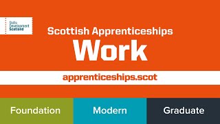 Scottish Apprenticeships Work for pupils parentscarers and individuals [upl. by Shimberg]