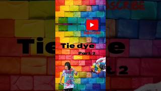 Tie dye tutorial coming soon diycrafts stepbystep [upl. by Nguyen]