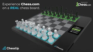 A Kickstarter Project We Love ChessUp 2  The Smart Chess Board Supported By ChessCom [upl. by Ellehcin]