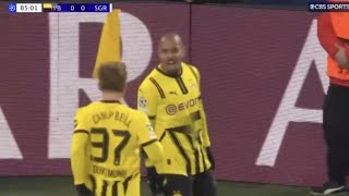 Donyell Malen Goal Borussia Dortmund Sturm Graz 10 Goals and Extended Highlights [upl. by Nnaecarg]