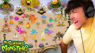 FULL AIR ISLAND PLAY THROUGH  My Singing Monsters [upl. by Orly904]