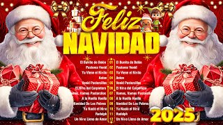 Feliz Navidad 2025 🌲 Música de Navidad en Español 🎅 Mejores Exitos Villancicos Navideños [upl. by Ramuk]