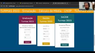 FERRAMENTA CÁLCULO DE MÉDIA INTERATIVA TURMAS A PARTIR DE 2023 PARA BACHARELADOS E LICENCIATURAS [upl. by Lurette]