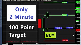 Only 2 Minute Trading 100 Point Bank Nifty Target Breakout [upl. by Eloken827]