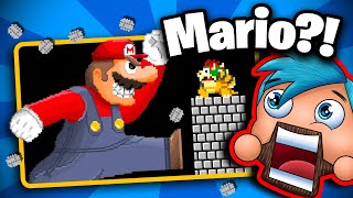 Bowser and Mario switched places • BTG REACTS to Funny Level UP videos [upl. by Hasile]