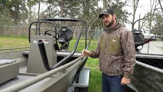 GatorTail Boat Options  PIROGUE RACK [upl. by Adnak]