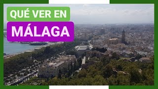 GUÍA COMPLETA ▶ Qué ver en la CIUDAD de MÁLAGA ESPAÑA 🇪🇸 🌏 Turismo y viajes a ANDALUCÍA [upl. by Aklam]