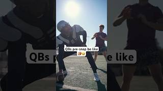 QBs presnap be like‼️🫠 insaneshayne1 footballshorts americanfootball nfl [upl. by Stephana]