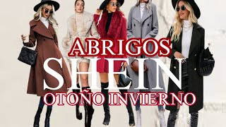 TENDENCIAS OTOÑO INVIERNO abrigos SHEIN shein otoño invierno [upl. by Season]