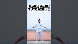 HAND WAVE TUTORIAL ❤️🕺 wavingdance dancetutorial tutorialdance dance dancevideo danceshorts [upl. by Eniamreg]