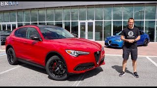 Is the 2019 Alfa Romeo Stelvio the PREMIUM SUV to BUY [upl. by Combes220]