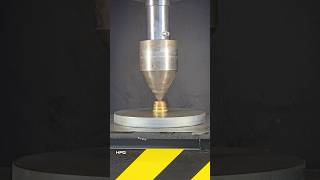 Hydraulic press vs coins 🪙 shorts hydrualicpress coins [upl. by Zadack595]