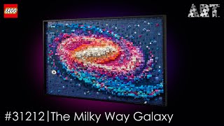 LEGO ART  The Milky Way Galaxy 31212 [upl. by Mickelson478]