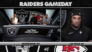 Raiders Come Up Short in First Matchup Against the Chiefs  Raiders Gameday [upl. by Zaob]