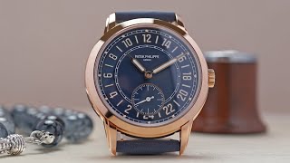 Patek Philippe Calatrava Travel Time 5224R001 patekphillipe watch [upl. by Ayit638]