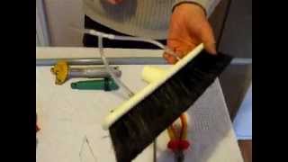 Window cleaning tips  DIY Water Fed Pole Brush [upl. by Marie]