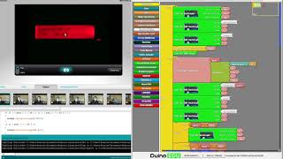 Ardublock Tutorial 9 Grove LCD Display [upl. by Sackey]