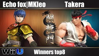 闘龍門  Toryumon  02 Echo fox  MKleo Vs たけらTakera Winners top8 [upl. by Feodor788]