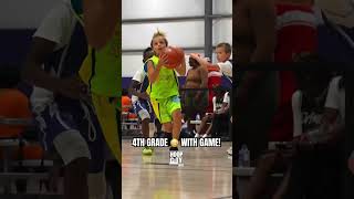 Preston Hamby is in 4TH GRADE WITH MOVES hoopcityfilms1 hoops aau viral 24 fyp [upl. by Crane]