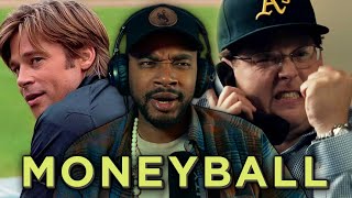 Filmmaker reacts to Moneyball 2011 for the FIRST TIME [upl. by Encrata400]