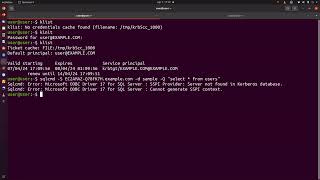 Kerberos Authentication  Part 9  Error Cannot generate SSPI context [upl. by Herzig350]