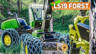 LS19 FORST 15 HackschnitzelProduktion im Akkord  LANDWIRTSCHAFTS SIMULATOR 2019 [upl. by Rox]