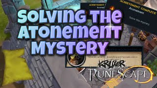 Solving the Atonement Mystery  Archaeology Armadylean  Runescape 3 [upl. by Hyacinthie]