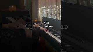 Azul  Cristian Castro Piano Cover [upl. by Remark697]